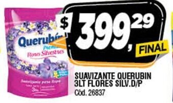 Supermercados Yaguar Suavizante Querubin 3Lt Flores Silv.D/P oferta