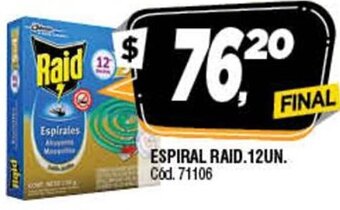 Supermercados Yaguar Espiral Raid.12Un oferta