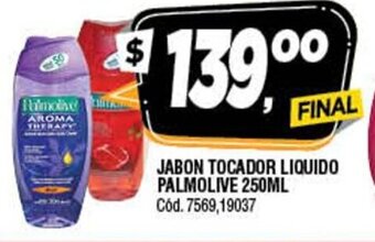 Supermercados Yaguar Jabon Tocador Liquido Palmolive 250ml oferta