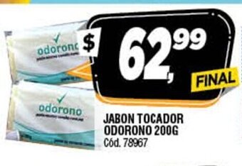 Supermercados Yaguar Jabon Tocador Odorono 200g oferta