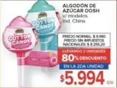 Carrefour Candy - algodón de azúcar oosh oferta