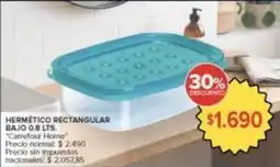 Carrefour Carrefour home - hermético rectangular bajo oferta
