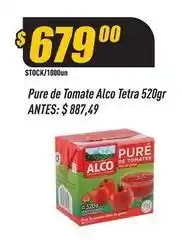 Supermercados Comodin Alco - pure de tomate tetra oferta
