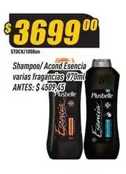 Supermercados Comodin Plusbelle - shampoo/ acond esencia oferta