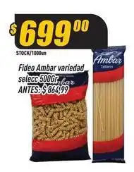 Supermercados Comodin Ambar - fideo oferta
