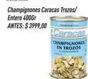 Supermercados Comodin Caracas - champignones trozos/entero oferta