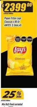 Supermercados Comodin Papas fritas clásicas oferta
