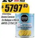 Supermercados Comodin Caracas - anana en rodajas oferta