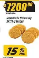 Supermercados Comodin Supremita de merluza oferta