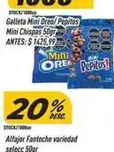 Supermercados Comodin Oreo - galleta mini / pepitos mini chispas oferta