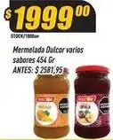 Supermercados Comodin Dulcor - mermelada oferta