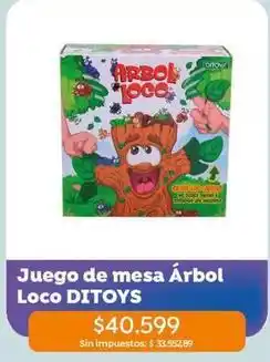Jumbo Ditoys - juego de mesa árbol loco oferta