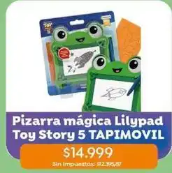 Jumbo Toy story - pizarra mágica lilypad 5 tapimovil oferta