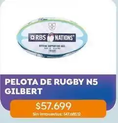 Jumbo Pelota de rugby n5 oferta