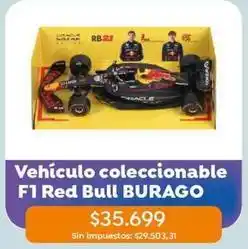 Jumbo Red bull - vehículo coleccionable f1 oferta
