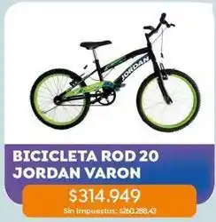 Jumbo Bicicleta rod 20 varon oferta