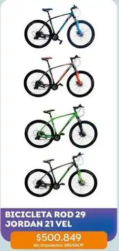 Jumbo Bicicleta rod 29 jordan 21 vel oferta