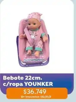 Jumbo Bebote 22cm. c/ropa oferta