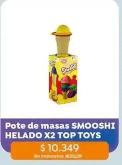 Jumbo Pote de masas helado x2 oferta