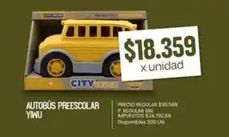 Supermercados Vea Best - autobús preescolar oferta