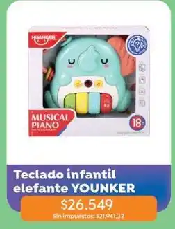 Jumbo Teclado infantil elefante oferta