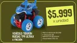 Supermercados Vea Vehículo tiburón ruedas tpr ultrax a fricción oferta