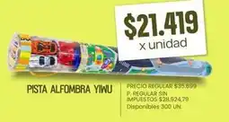 Supermercados Vea Pista alfombra yiwu oferta