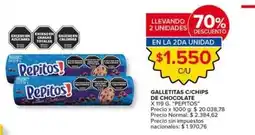 Carrefour Market Pepitos - galletitas c/chips de chocolate oferta