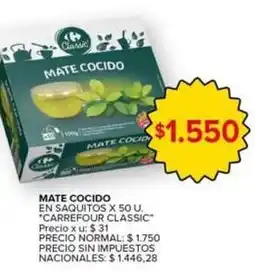 Carrefour Market Carrefour - mate cocido oferta