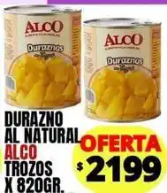 Supermercados Mariano Max Alco - durazno en trozos oferta