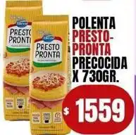 Supermercados Mariano Max Presto pronta - polenta presto-pronta precocida oferta
