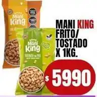 Supermercados Mariano Max King - mani king frito/tostado oferta