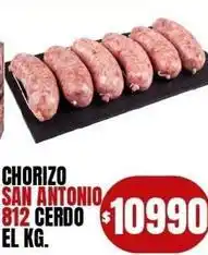 Supermercados Mariano Max Chorizo san antonio 812 cerdo el kg oferta