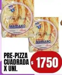 Supermercados Mariano Max Pro - pre-pizza cuadrada oferta