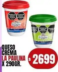 Supermercados Mariano Max La paulina - queso crema oferta