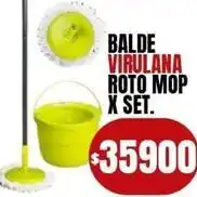 Supermercados Mariano Max Virulana - balde virulana roto mop oferta