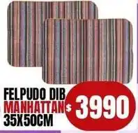 Supermercados Mariano Max Felpudo dib manhattan oferta