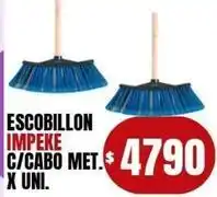 Supermercados Mariano Max Escobillon impeke c/cabo met. x uni oferta