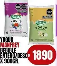 Supermercados Mariano Max Manfrey - yogur beible entero/desc oferta