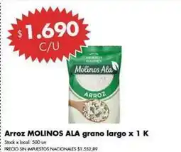 Disco Molinos ala - arroz grano largo oferta