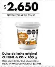 Disco Dulce de leche original oferta