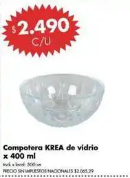 Disco Krea - computera krea de vidrio oferta