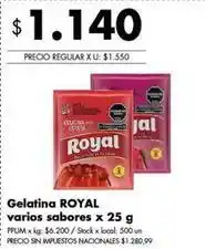 Disco Royal - gelatina oferta