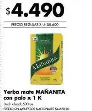 Disco Mañanita - yerba mate oferta