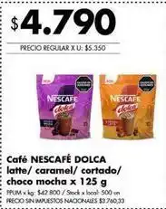 Disco Nescafé - café dolce latte/ caramel/ cortado/ choco mocha oferta