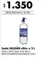 Disco Soda sifón oferta