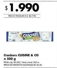 Disco Crackers oferta
