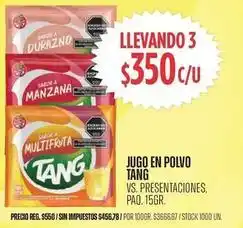 Supermercados Vea Tang - jugo en polvo oferta