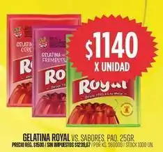 Supermercados Vea Royal - gelatina oferta