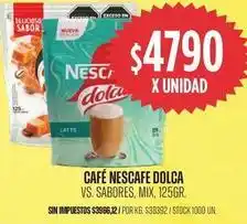 Supermercados Vea Nescafé - café dolca latte oferta